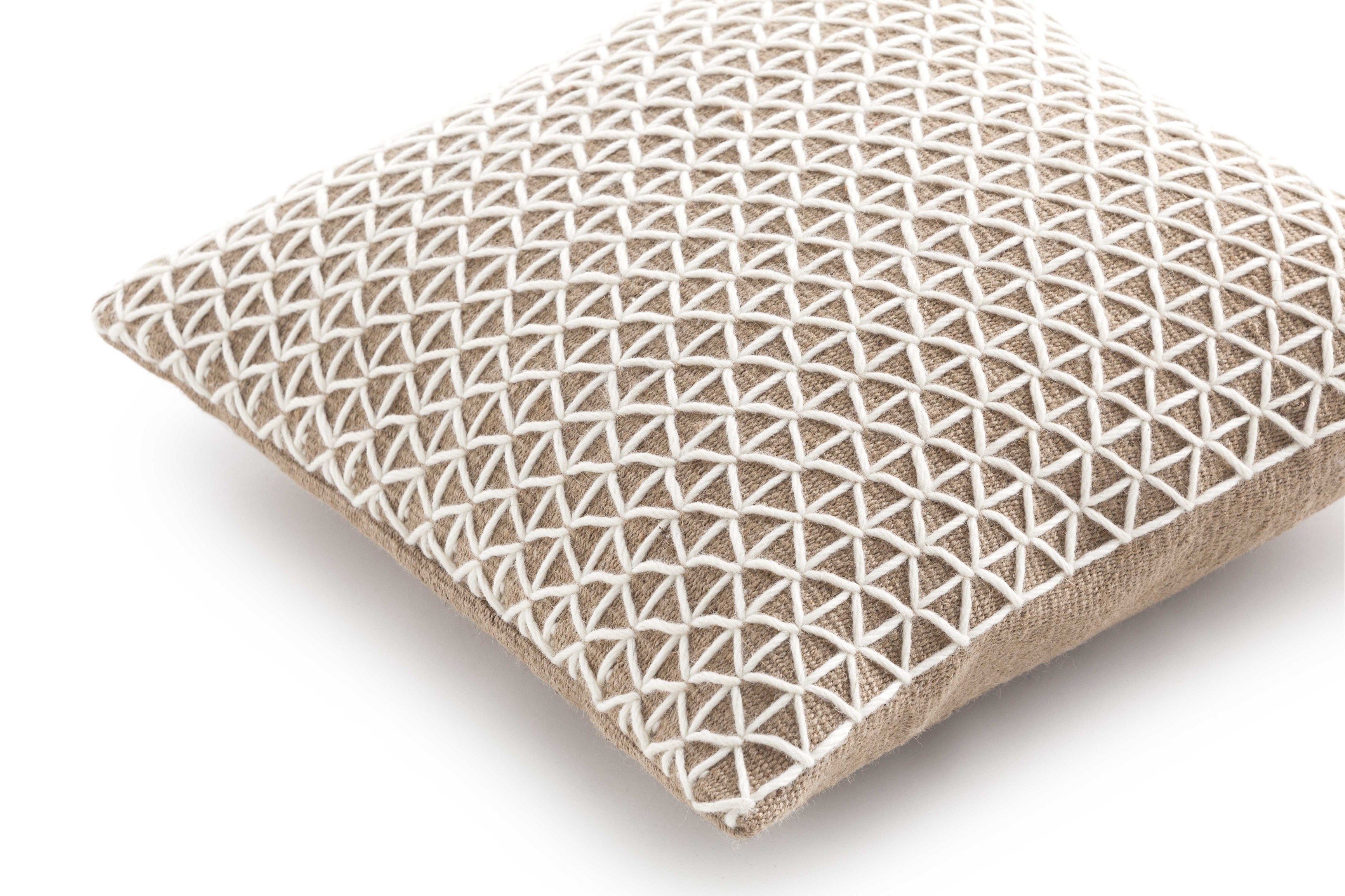 Квадратная подушка из мешковины GAN Raw ARCH-00009079 - Вид №15