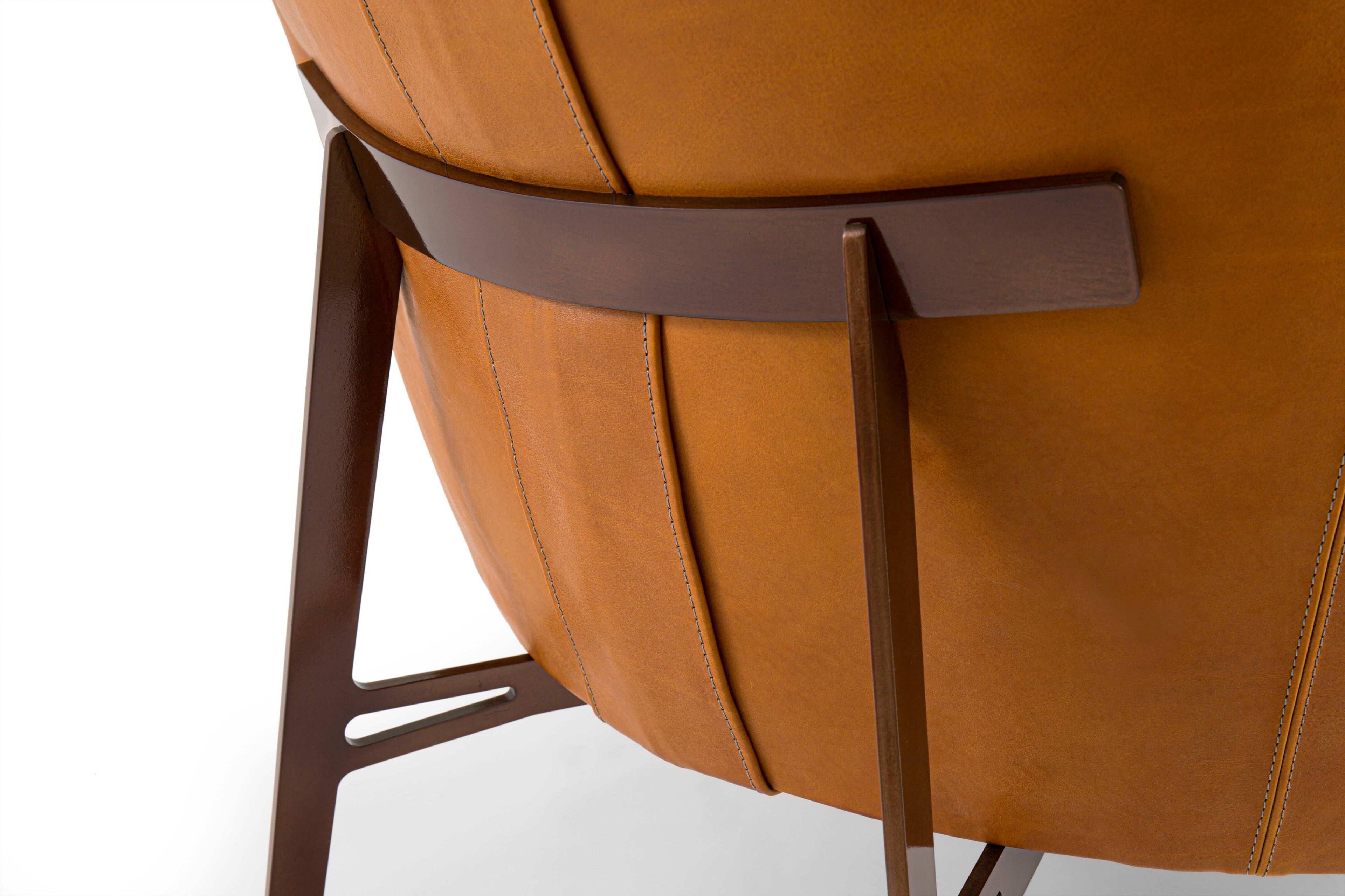 Кресло bergère из ткани Borzalino MIA ARCH-00076143 - Вид №6