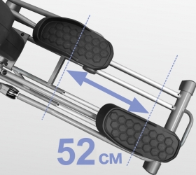 XR812 Эллиптический тренажер bronze gym xr812 lc Bronze Gym  - Вид №3