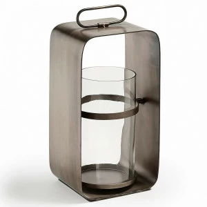 Подсвечник оловянный на 1 свечу серебро Slamp от La Forma LA FORMA  342959 Серебро