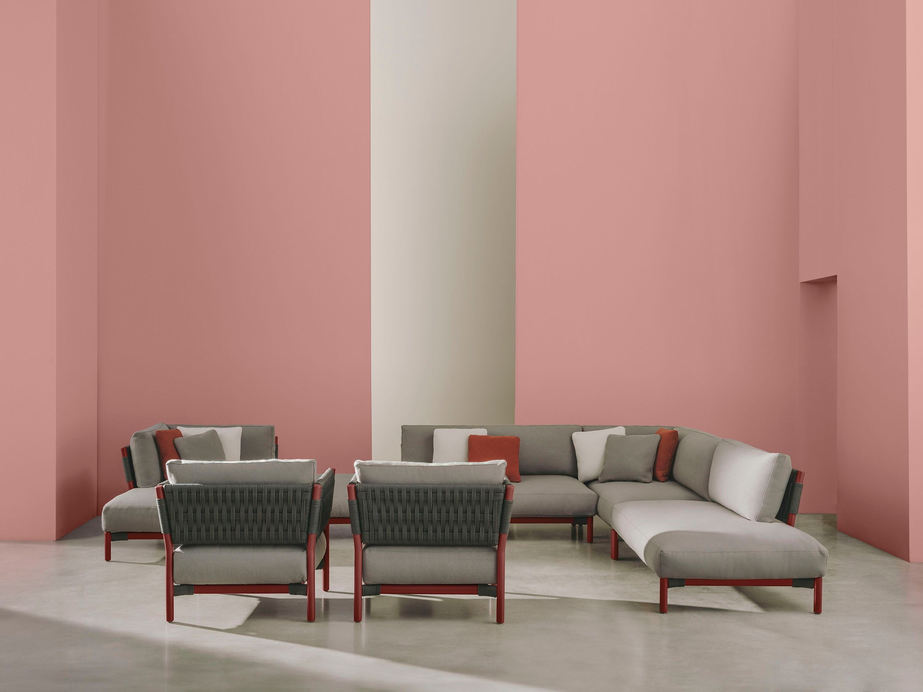 Угловое садовое кресло из ткани Andreu World Brezal ARCH-00070094 - Вид №2