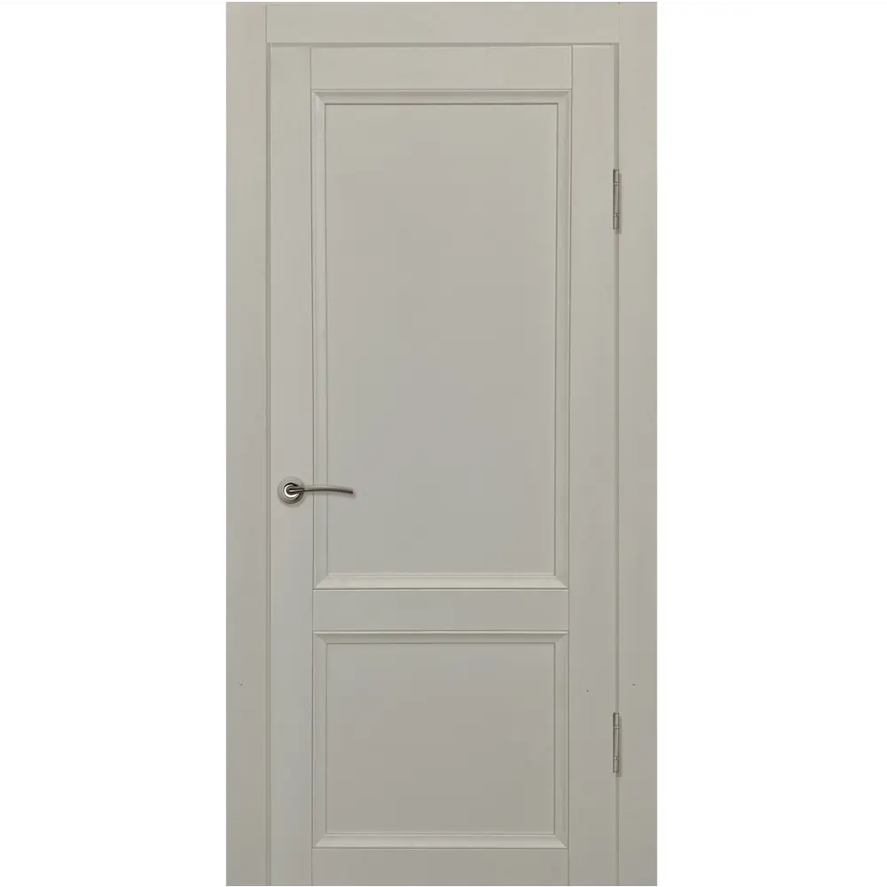Комплект двери Рондо глухая 90x200 см Hardflex цвет серый жемчуг без доборов МАРИО РИОЛИ STLM-2171831