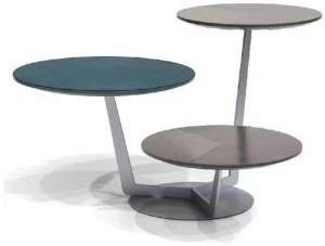 Aston Martin Высокий журнальный столик со столешницей из дубового шпона и кожи