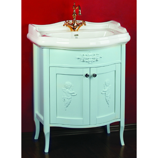 Комплект мебели MIGLIORE Bella ML.BLL-BA446 LB - белый лак ML.BLL-BA446 LB/ML.BLL-SP447/ML.BLL-25.073.BI - Вид №1