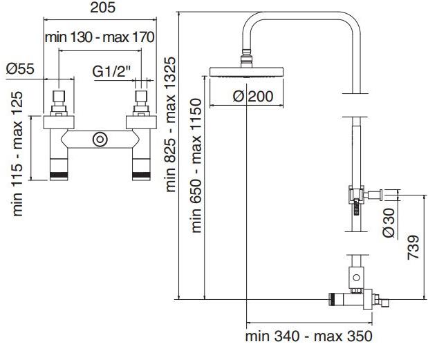 Rubinetterie Treemme X-change  7279xr  - Вид №1
