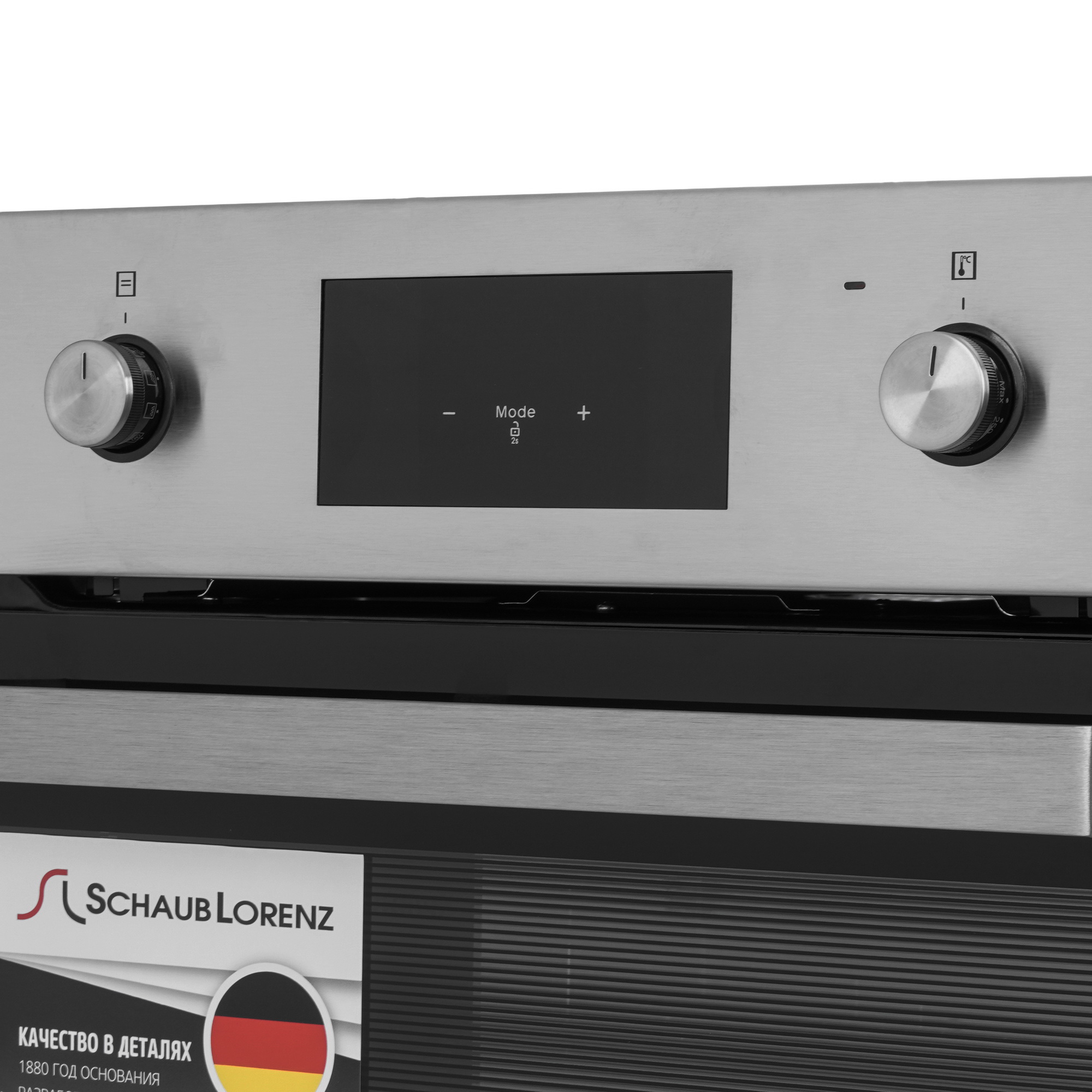 9920878 Электрический духовой шкаф Schaub Lorenz SLB EE6924 серебристый STDN-0137691 - Вид №3