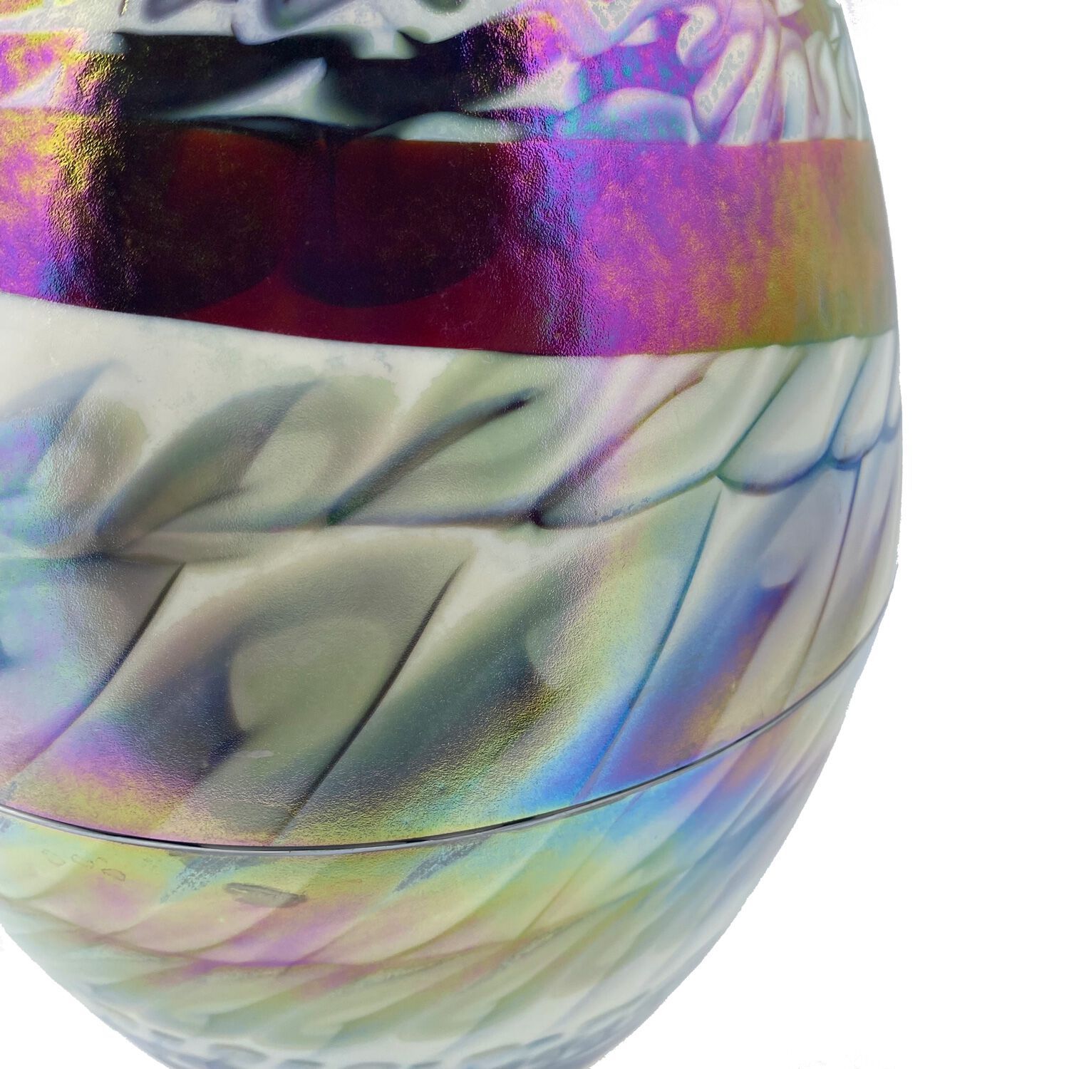 Круглая ваза ручной работы из муранского стекла YourMurano Design vases ARCH-00129960 - Вид №4