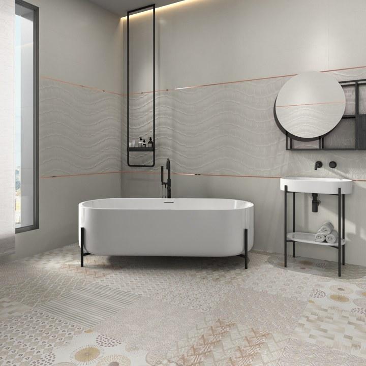 Aparici Керамическая настенная плитка под ткань для интерьера Tex sun-id-1387008 - Вид №1