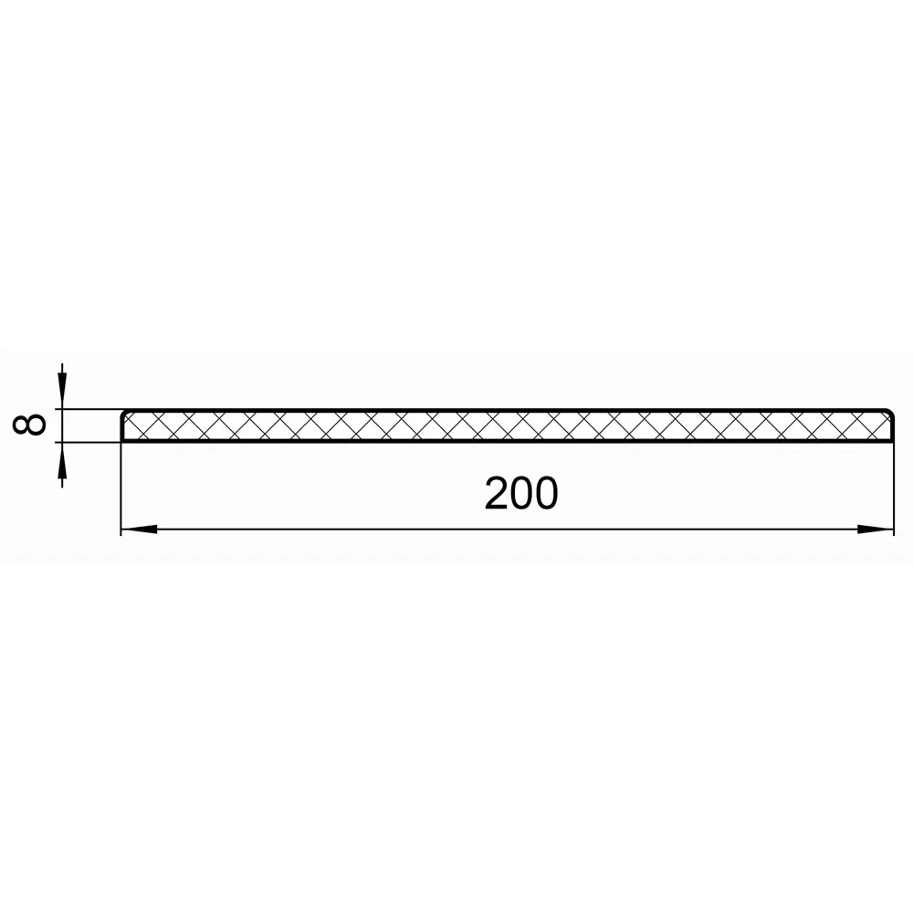 Доборная планка VERDA для дверного проема, ясень коричневый 82475199 STLM-0027844 - Вид №3