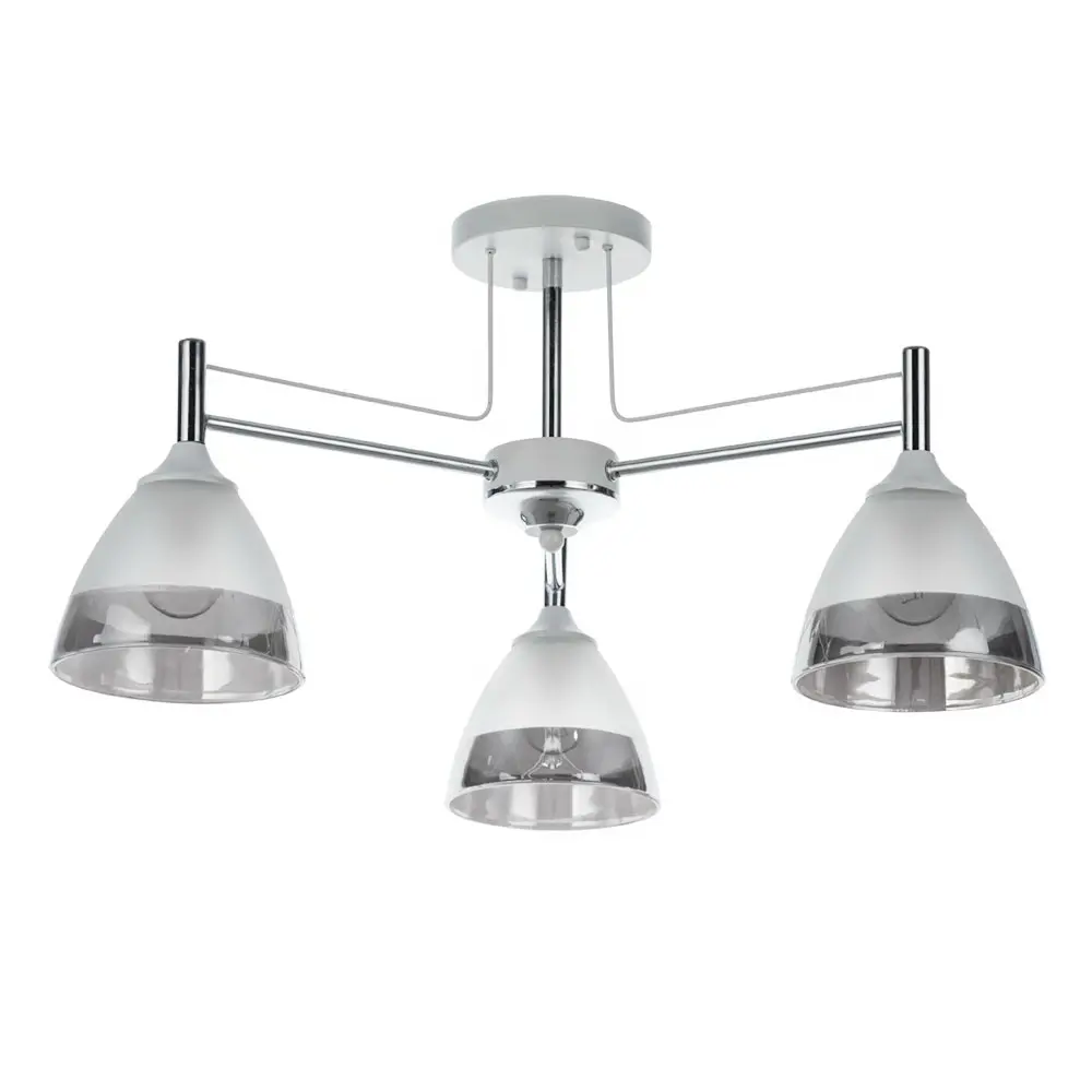 Люстра потолочная Arte Lamp Fiamma 3 лампы 12 м² цвет хром 82717036 STLM-2193457 