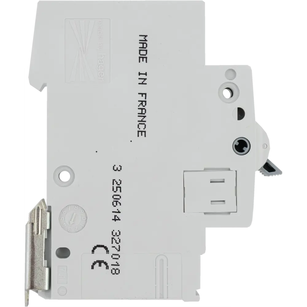 Автоматический выключатель Hager MB110A 1P B10 А 6 кА STLM-2010799 - Вид №3