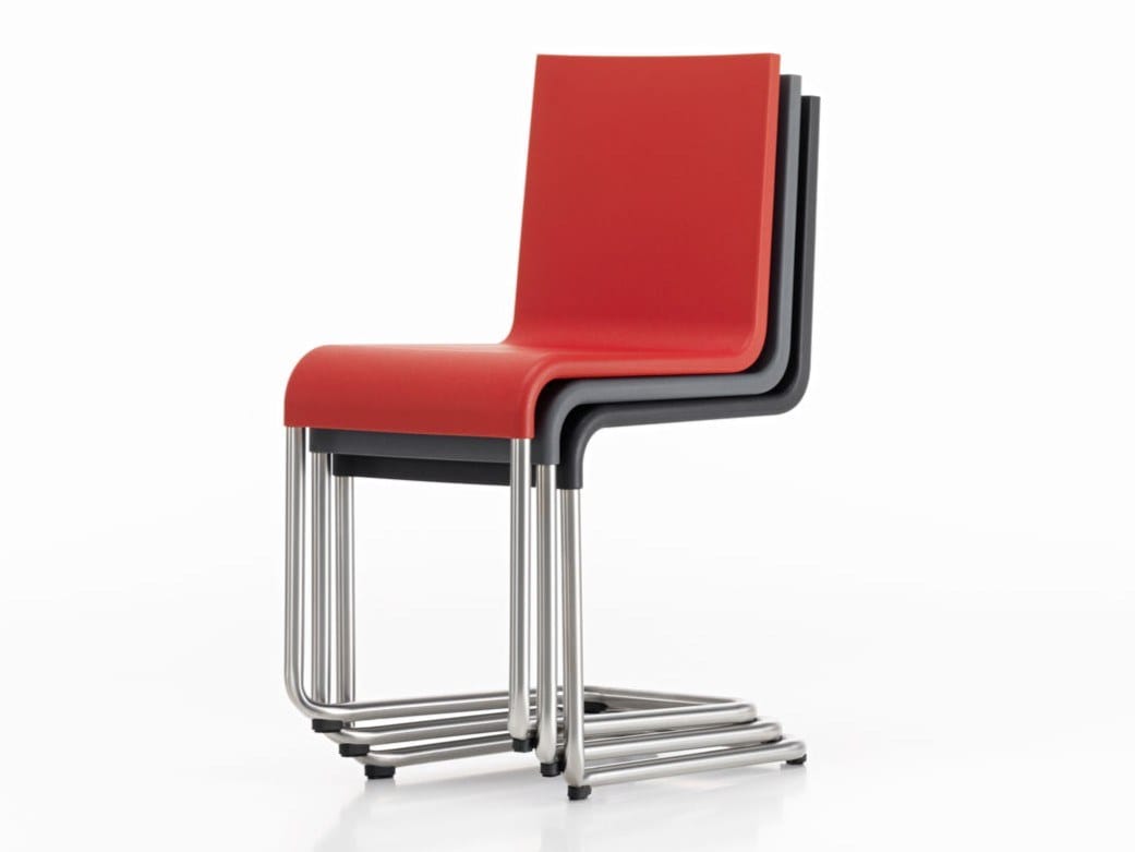 Полиуретановый консольный штабелируемый стул VITRA .05 ARCH-00008429 - Вид №4