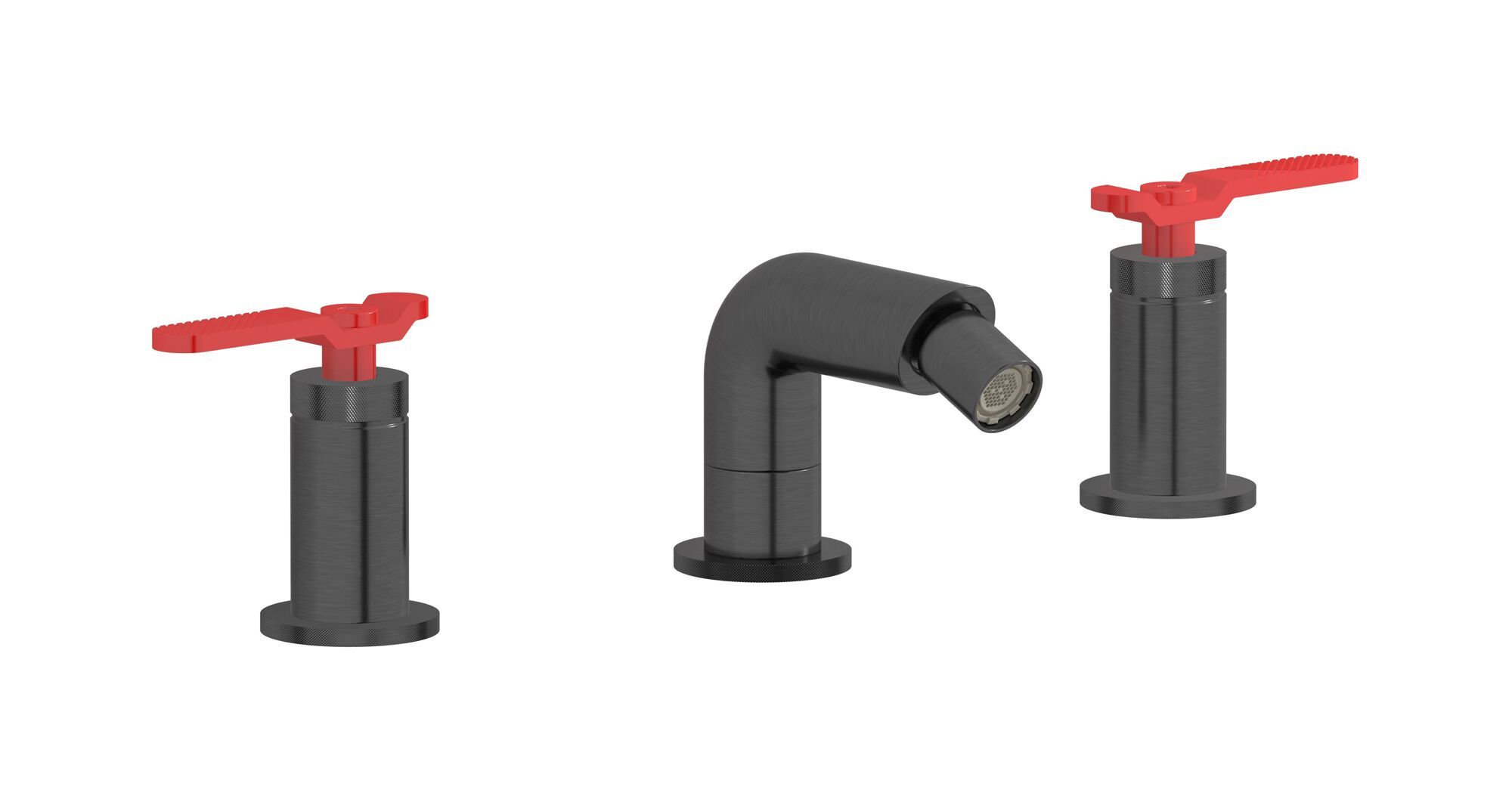 Смеситель для биде с 3 отверстиями для пола с автоматическим сливом IB Bold ARCH-00097351 - Вид №3