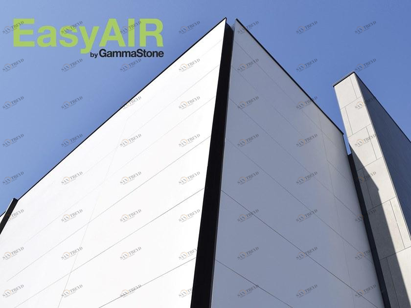 GammaStone Облицовка керамогранитом большого формата Gammastone easyair sun-id-1363460