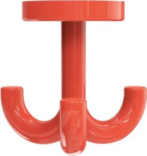 477.90.051 тройной крючок HEWI System 111 | Polyamid  - Вид №13