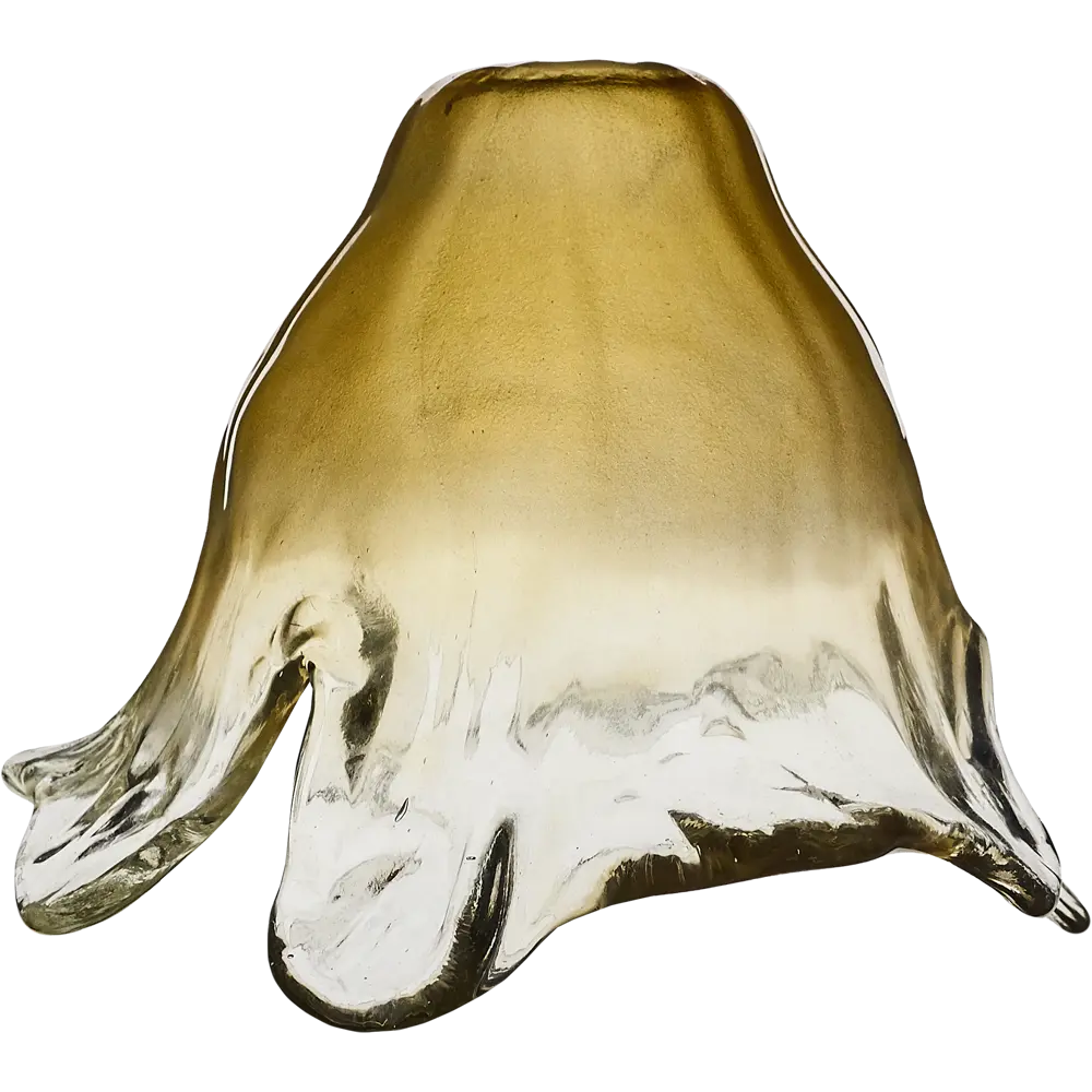 Плафон VL0021P, Е14, 60 Вт, стекло, цвет янтарный Vitaluce STLM-2006609