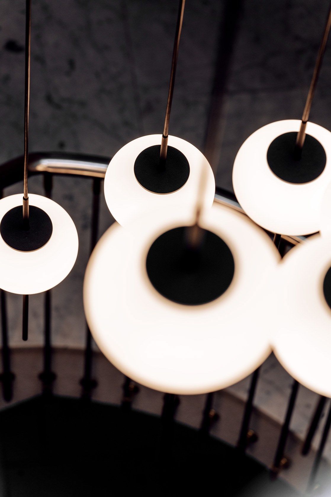 Опаловое стекло светодиодный подвесной светильник Milan Iluminacion Astros ARCH-00099813 - Вид №11