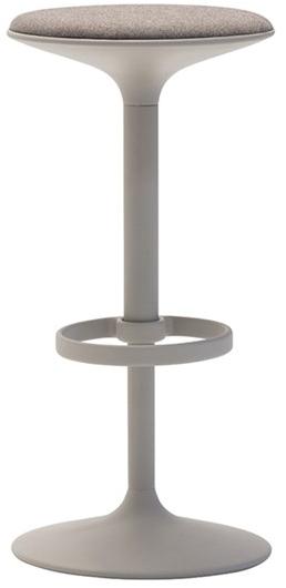 Andreu World Барный стул из алюминия с подставкой для ног Hula Bq2795 - Вид №1