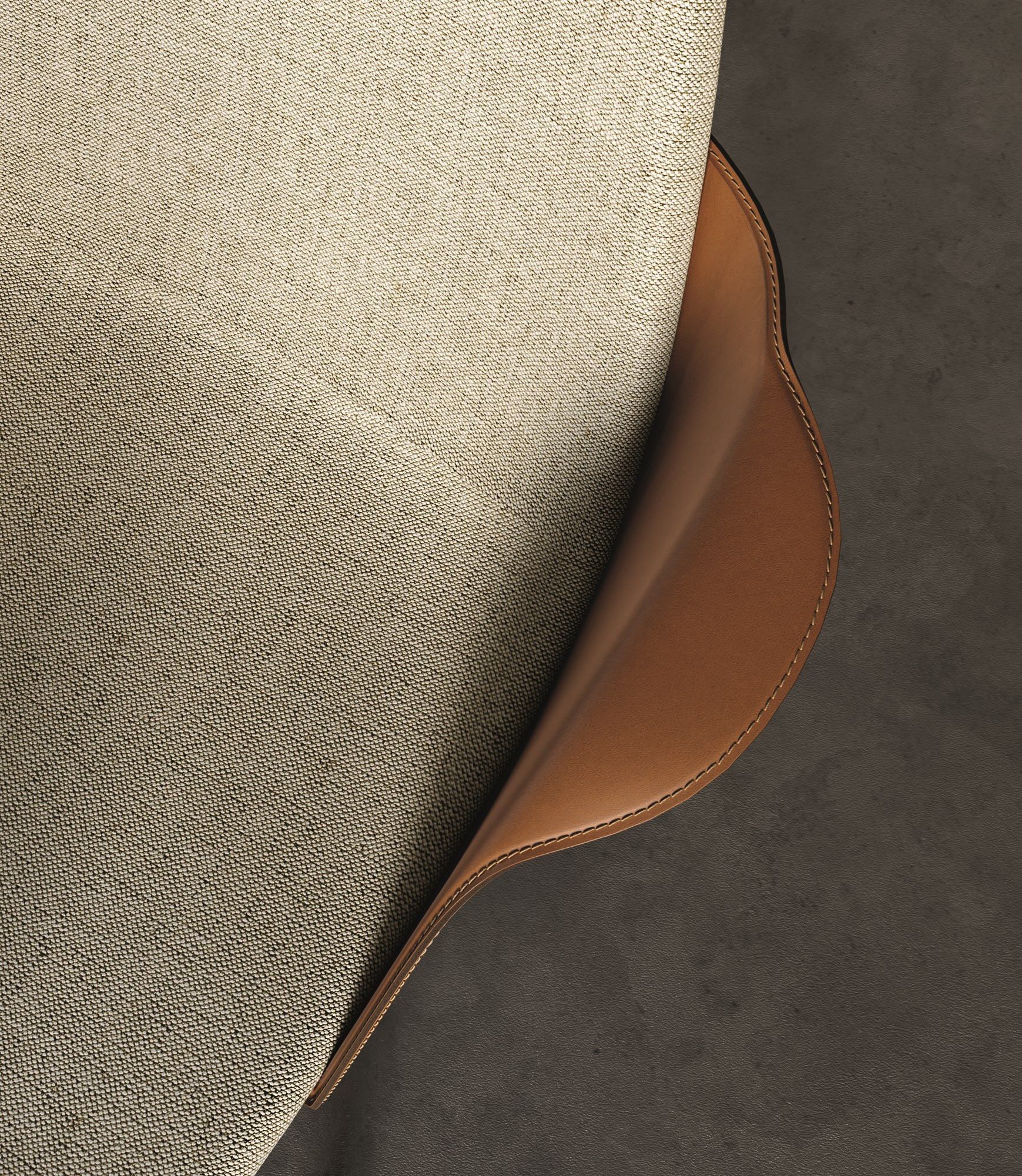 Кожаный стул с подлокотниками Dall'Agnese Hull ARCH-00035974 - Вид №3