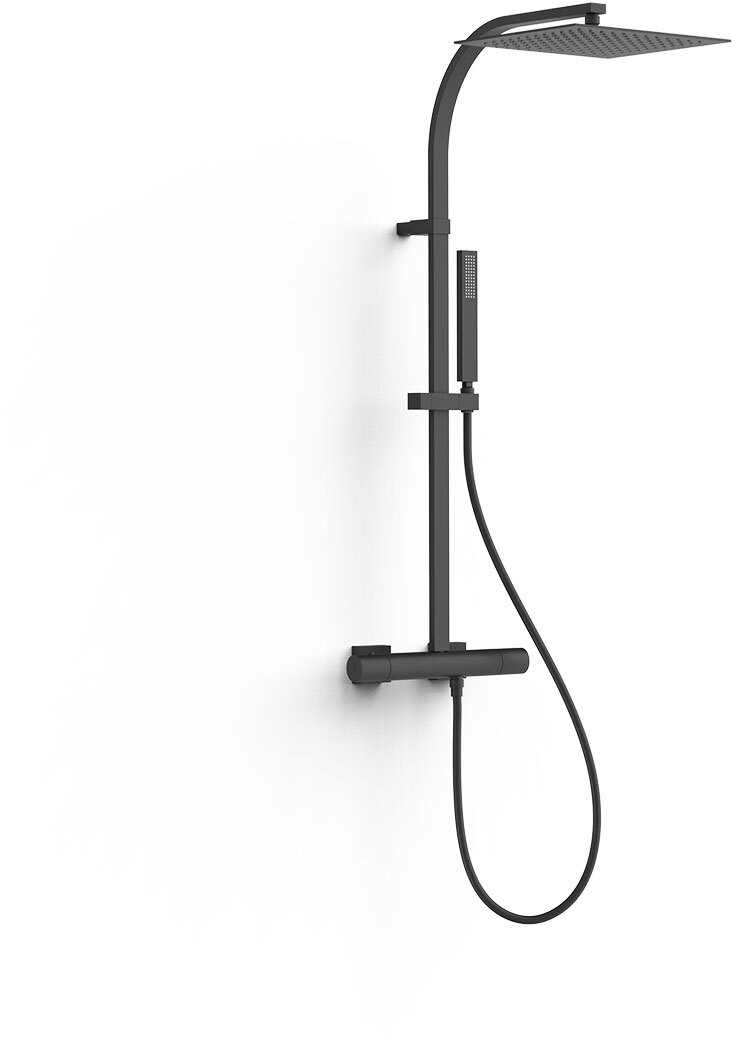 Двухходовой настенный термостатический смеситель для душа TRESMOSTATIC set-21139501NM TRES