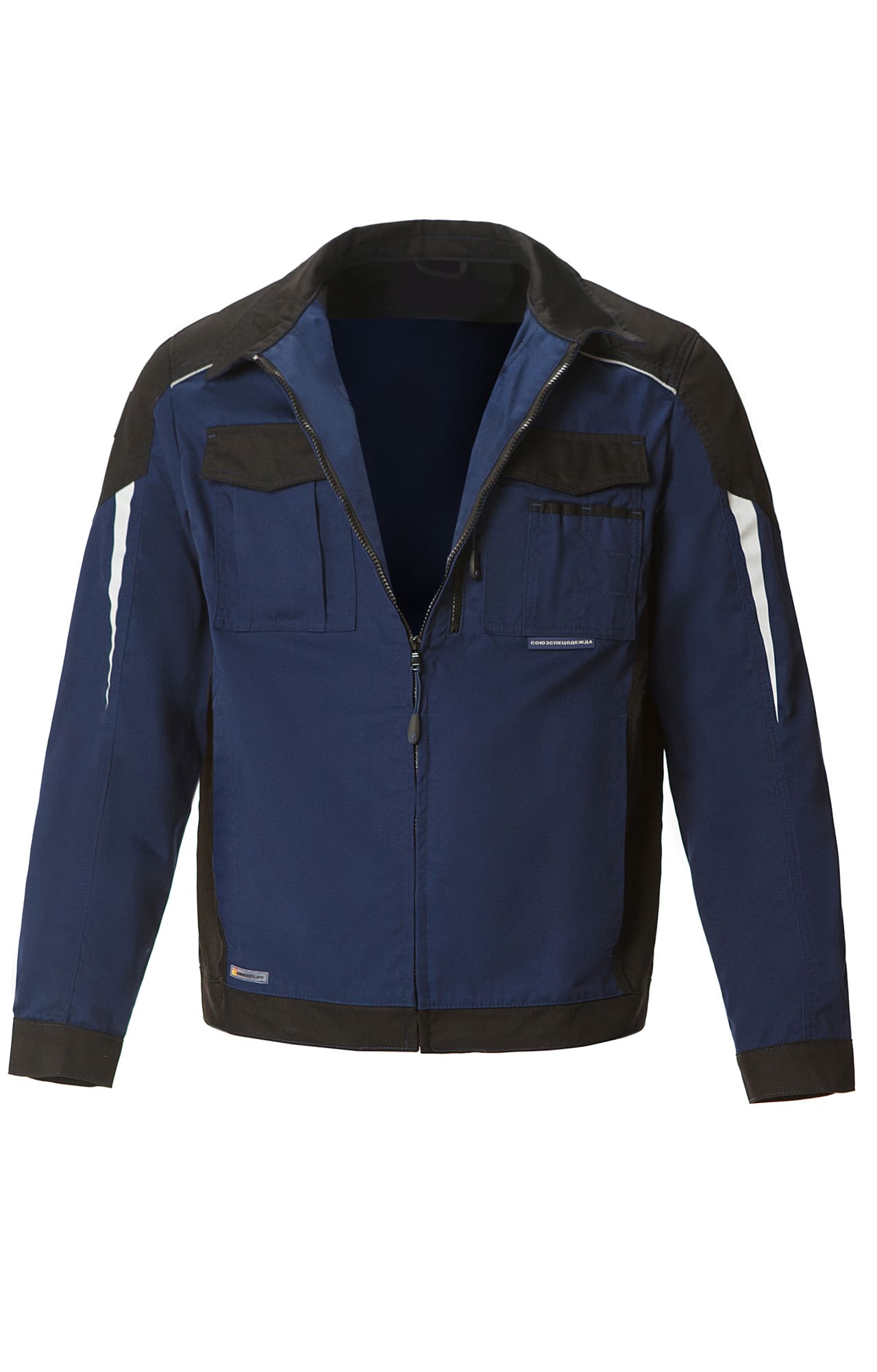 64618 Костюм  NEW 2 темно-синий с черным STATUS  Летняя спецодежда  размер 48-50/170-176  - Вид №3