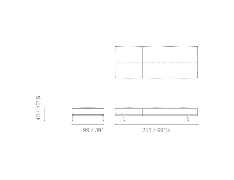 Ткань диван Poltrona Frau коллекция-диваны и кресла ARCH-00009449 - Вид №56