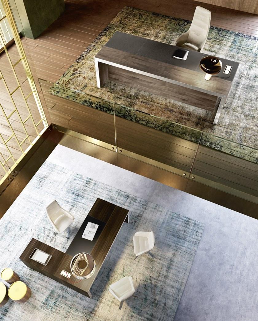 Sinetica Исполнительный угловой стол sun-id-1373563 - Вид №6