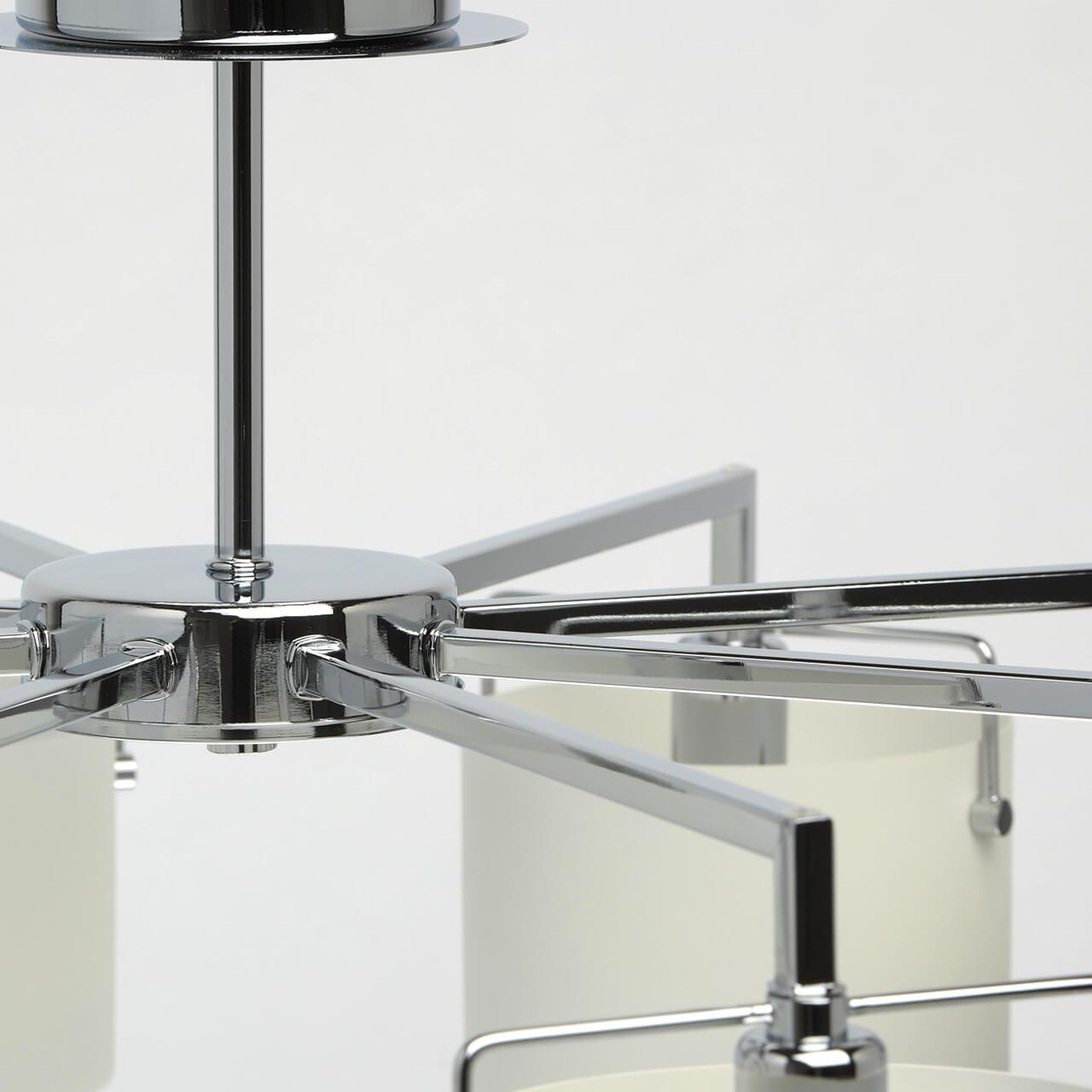 Потолочная люстра MW-Light Сайрус 1 721010308 MW-LIGHT ДИЗАЙНЕРСКИЕ, САЙРУС 184313 Белый  - Вид №3