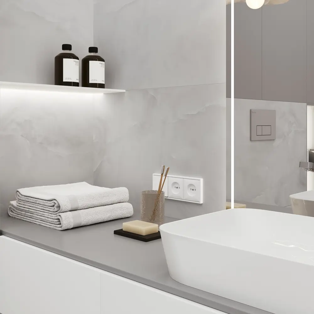 Керамогранит Laparet Onyx Silk Grey 60x120 см сатинированный 89440031 STLM-1584068