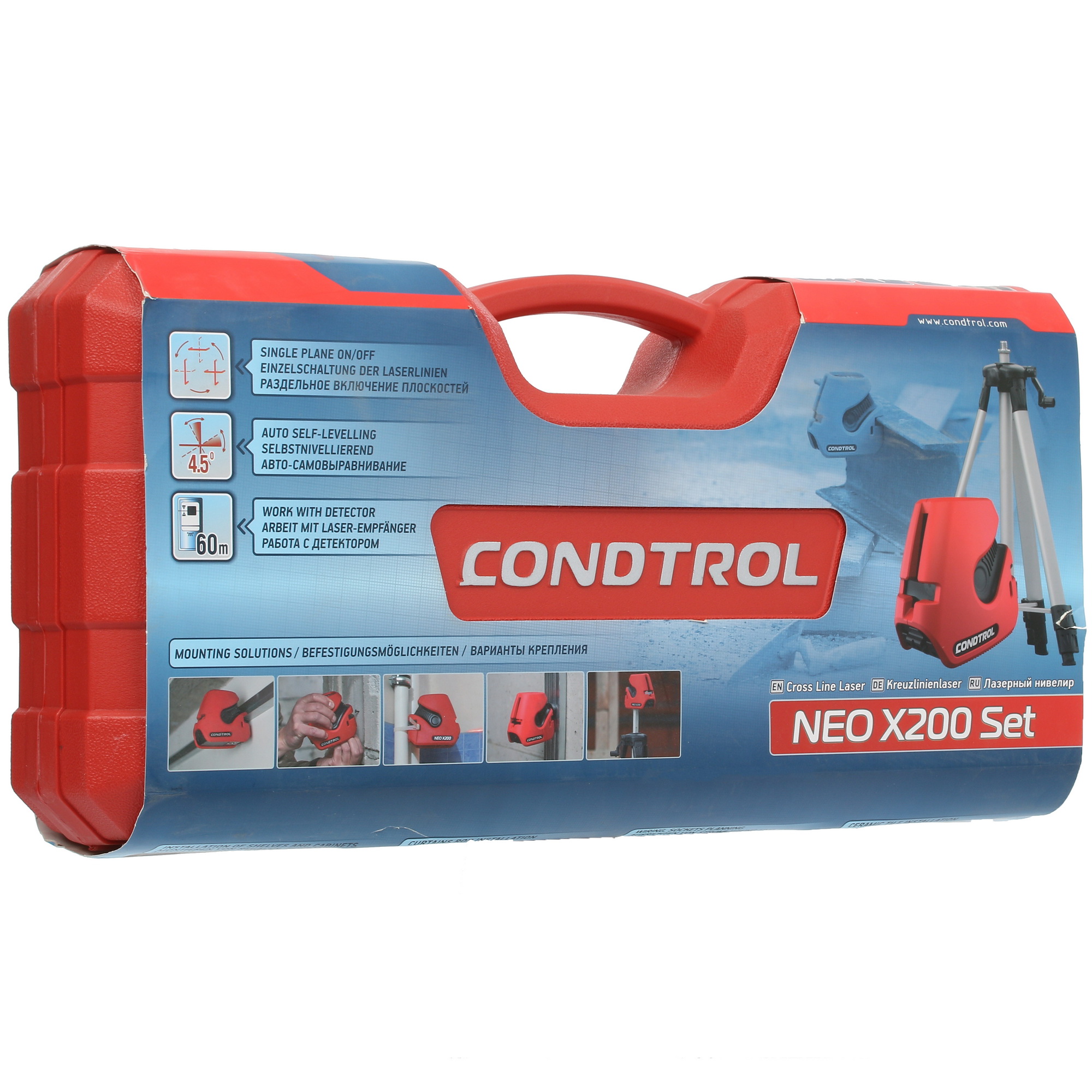 Лазерный нивелир Condtrol Neo X200 Set 5083121 STDN-0045440 - Вид №12