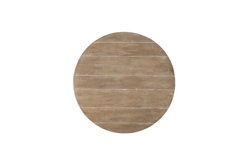 CG854 Лазурный Берег Круглый Приставной Стол ijlbrown  - Вид №1