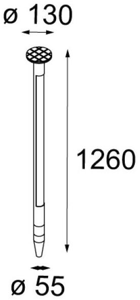 Modular Lighting Instruments Флуоресцентный алюминиевый столбик  10940119  - Вид №4