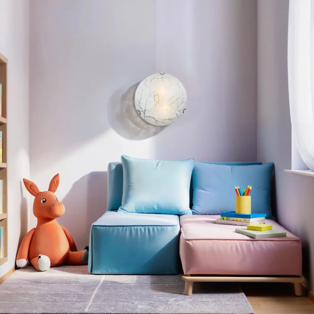 Россвет Багульник — настенно-потолочный светильник с природным рисунком 89426155 STLM-1575786 - Вид №10