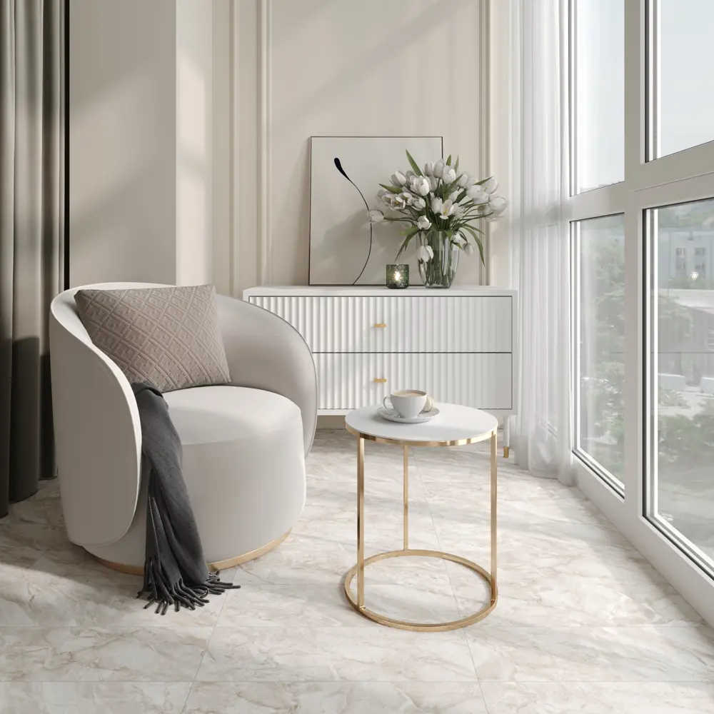 Глазурованный керамогранит LB Ceramics Морозный вечер 19.9x60.3 см 0.96 м² матовый цвет серо-бежевый 89459619 STLM-2167539 - Вид №3
