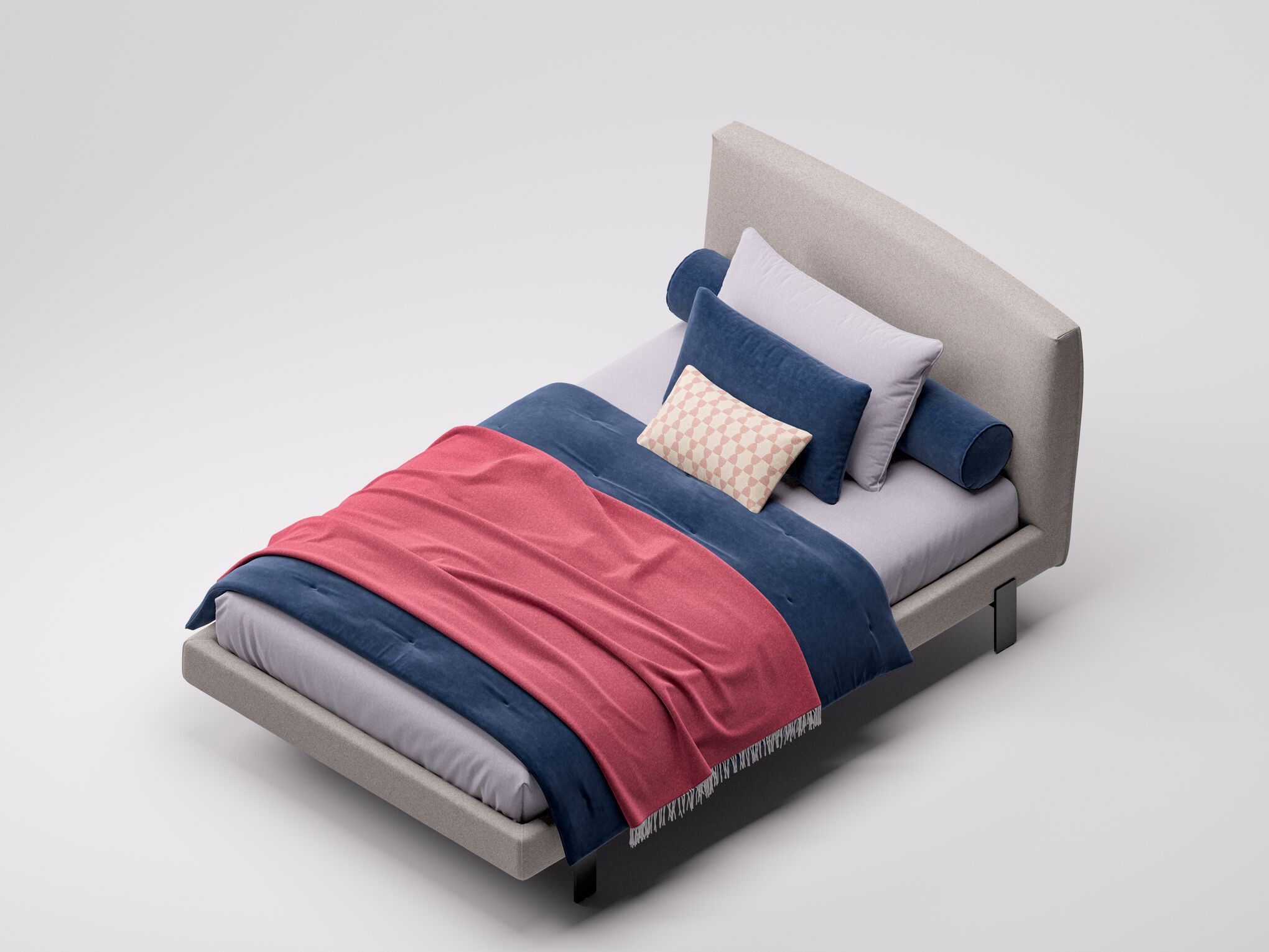 Мягкая кровать Twils BOOK ARCH-00042767 - Вид №1