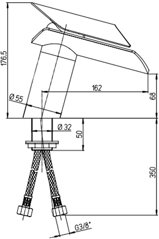 Paini Morgana 73PW205VR смеситель для раковины - Вид №1
