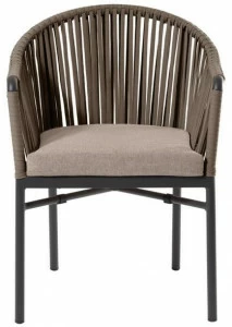 XLINE Садовое кресло из веревки с подлокотниками  4176