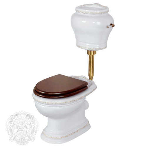 ML.MLD-25.712.BI/ML.MLD-25.738.BI/ML.RIC-29.045.BR/ML.OLV-29.015/ML.OLV-29.013/ML.OLV-29.014.BR Напольный унитаз Migliore Milady