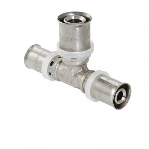 VTm.231.N.323220 Пресс-фитинг – тройник Valtec 32 х 32 х 20 мм
