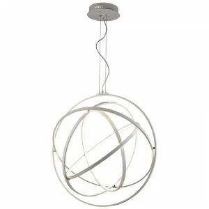Подвесной светодиодный светильник с пультом ДУ Mantra Orbital MANTRA ДИЗАЙНЕРСКИЕ 083927 Серебро