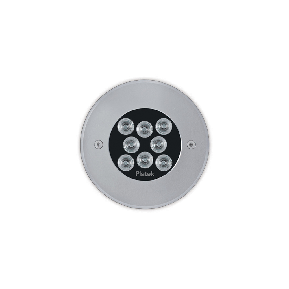 8303203 Встраиваемый в пешеходный пол Platek MINI Anello Inox  MINI C/W Stainless Steel Ring - 8 LED RGBW 28° 