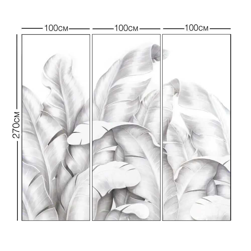 Фотообои Белоснежная роскошь флизелиновые, 300x270 см, L13-264 FBRUSH 3D FLIZART STLM-2018867 - Вид №3