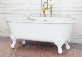 Gentry Home Bexley Cast iron bathtubs with feet Классический темный никель sun-id-1075192 - Вид №1