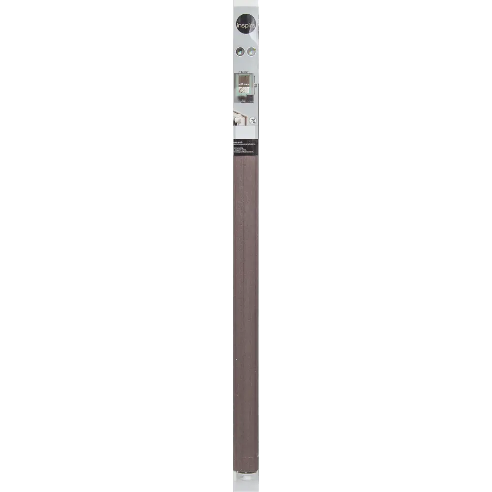 Штора рулонная Inspire Шантунг 110x250 см коричневая 82024581 STLM-2144249 - Вид №4