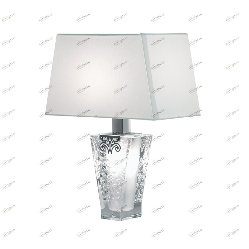 Настольная лампа белая 34,2х25 см Vicky D69B0301 FABBIAN  00-3882424 Белый;хром 