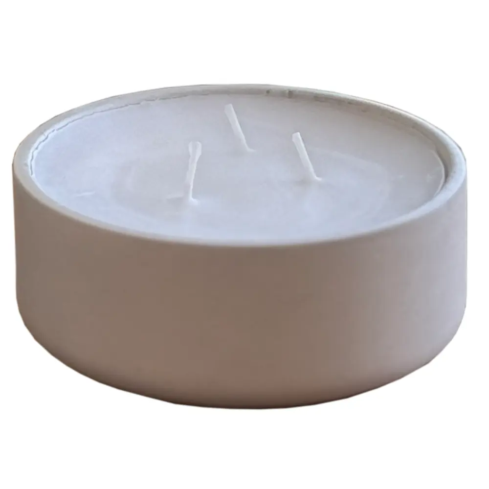 Свеча ароматическая в стакане Aroma Harmony Ванильный 4.8 см цвет белый 89448219 STLM-2039152 