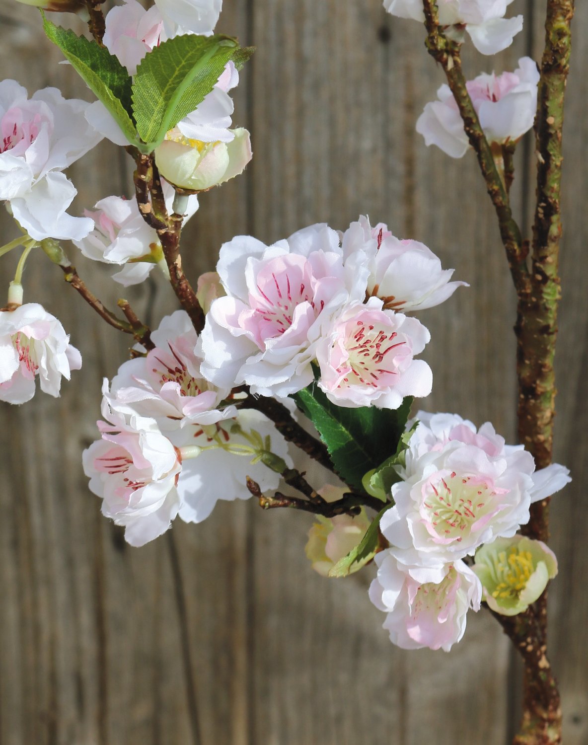 3062 705 a3 Искусственная ветка сакуры, 110 см, бело-розовая H-andreas  - Вид №2