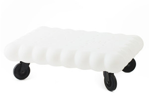 Полиуретановый поворотный прямоугольный журнальный столик