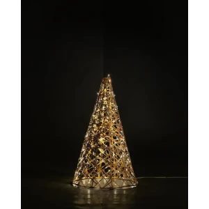 Электрическая светящиеся фигура Конус 400 LED 100x150x100 см теплый белый свет 86164022 STLM-2155618