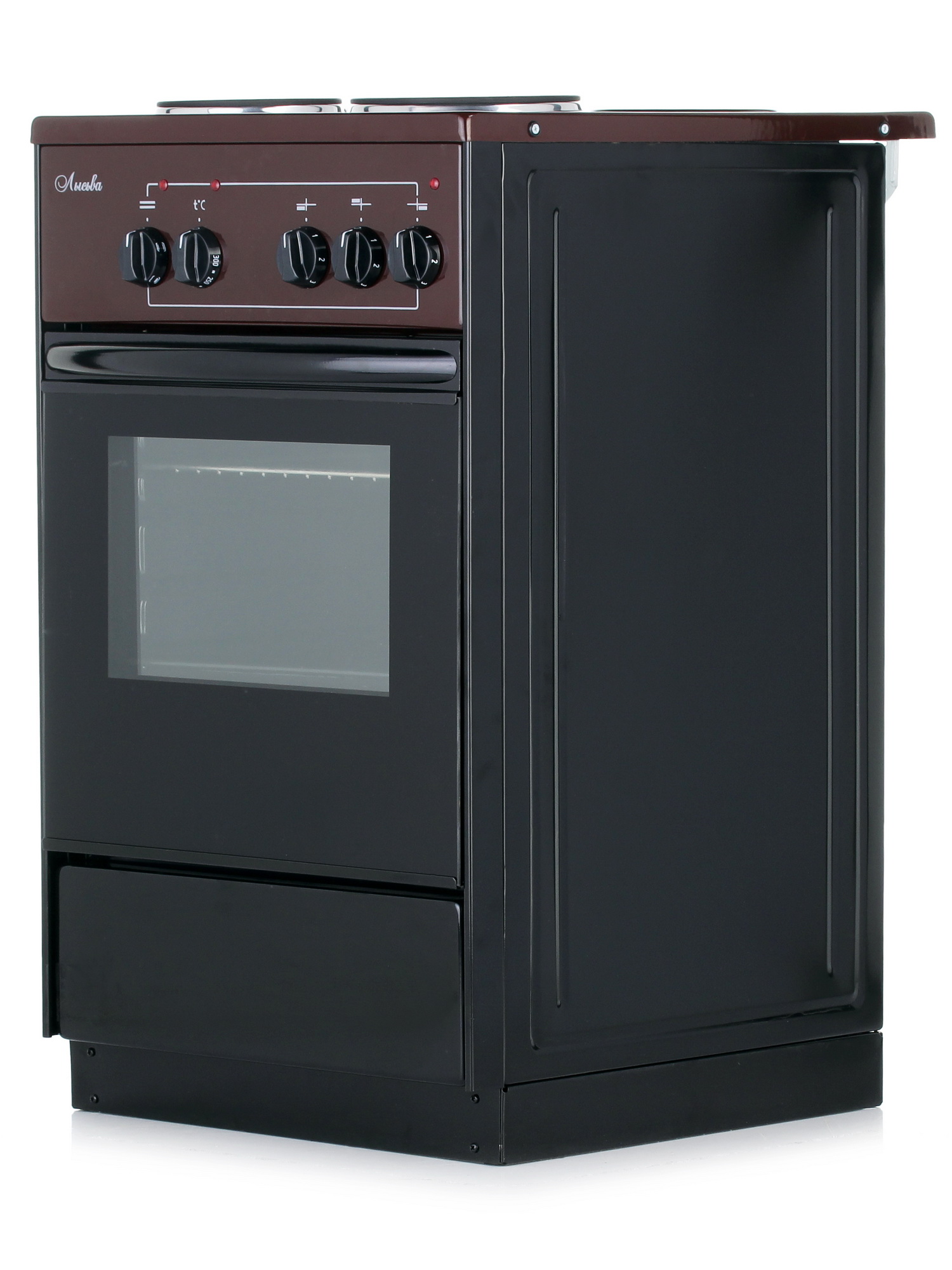 1033224 Электрическая плита Лысьва ЭП 301 коричневый STDN-0072984 - Вид №2